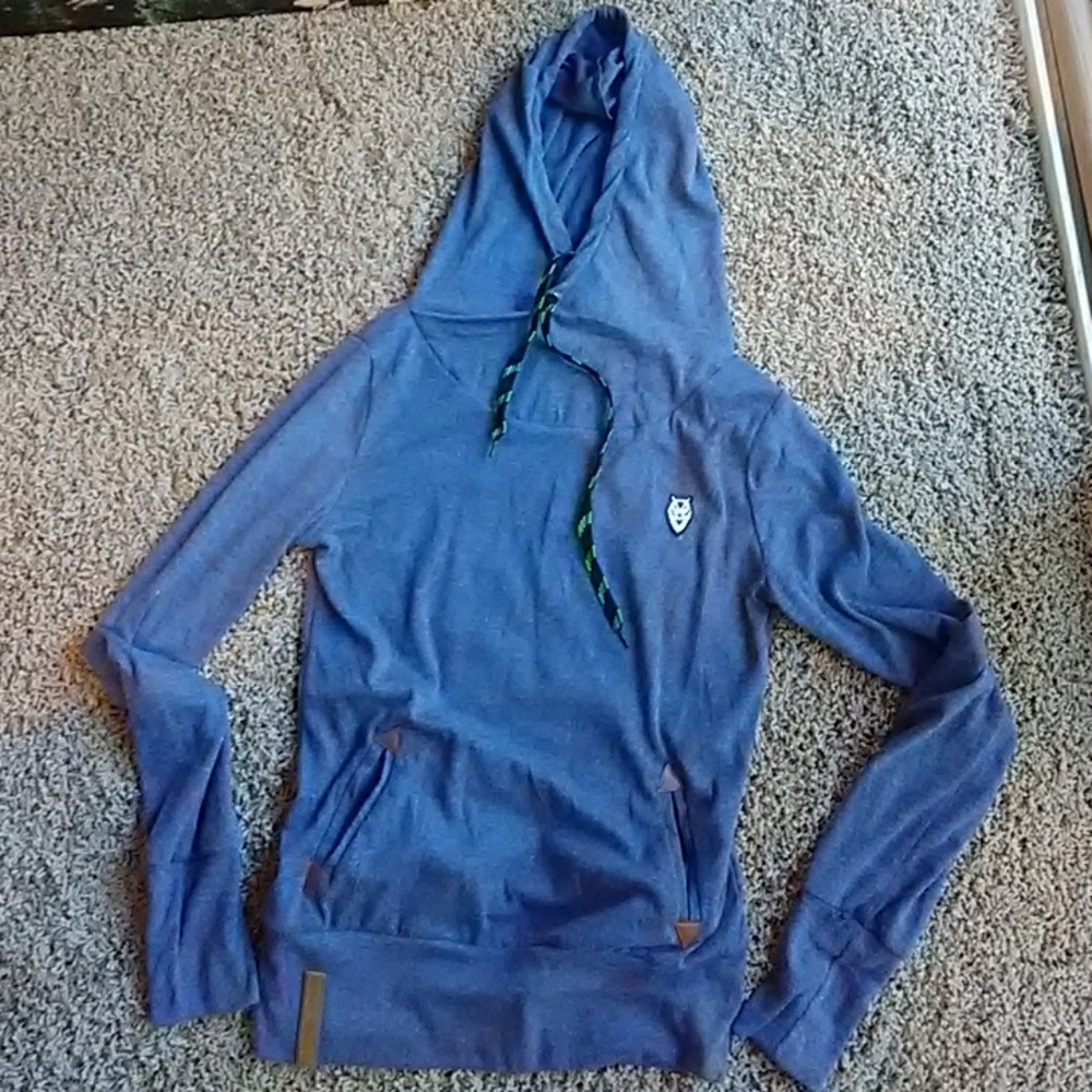 Light weight hooded sweatshirt